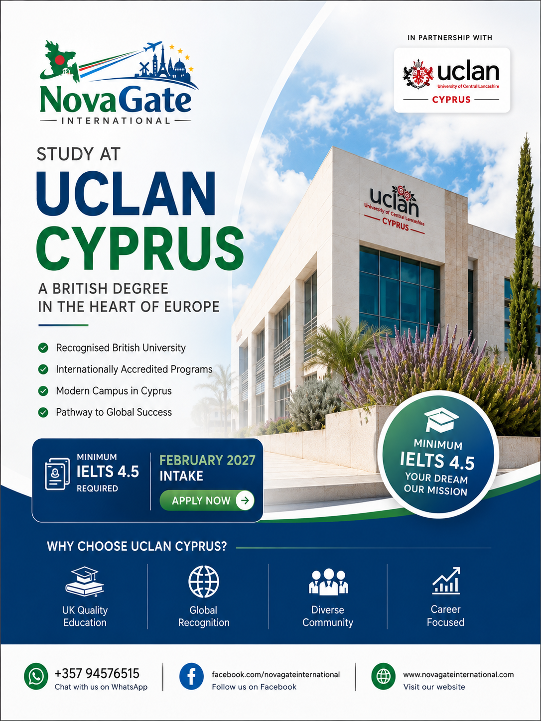 Study at UCLan Cyprus